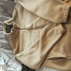 Columbia fleece zip up jacket sz L